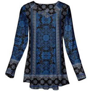 Long Sleeved V-Neck Tunic 2XL